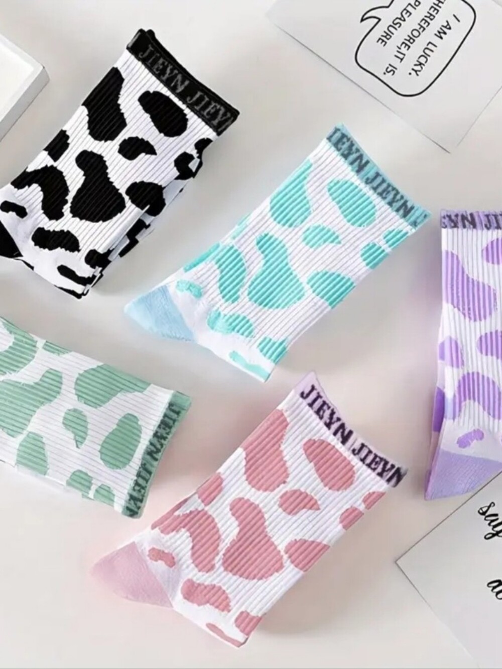 Brat Girl Graphic Sock Bundle | Y2K Streetwear Sock Set